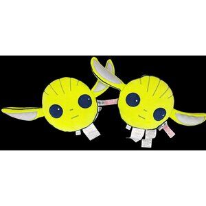 Star Wars Grogu Baby Yoda Plush Child Disney Lot Of 2 Licensed New No Tags 10"